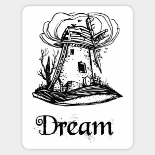 Windmill Dream Sticker